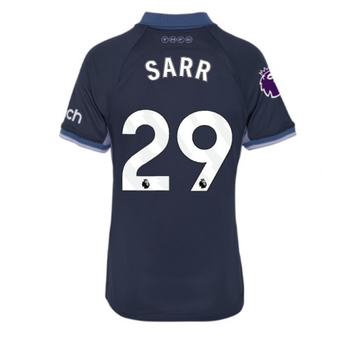 Fotbalové Dres Tottenham Hotspur Pape Matar Sarr #29 Dámské Venkovní 2023-24 Krátký Rukáv